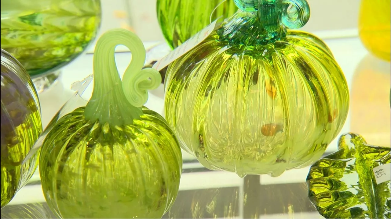 Gourds of Glass: We learn to make our own glass pumpkin at Tacoma Glassblowing Studio