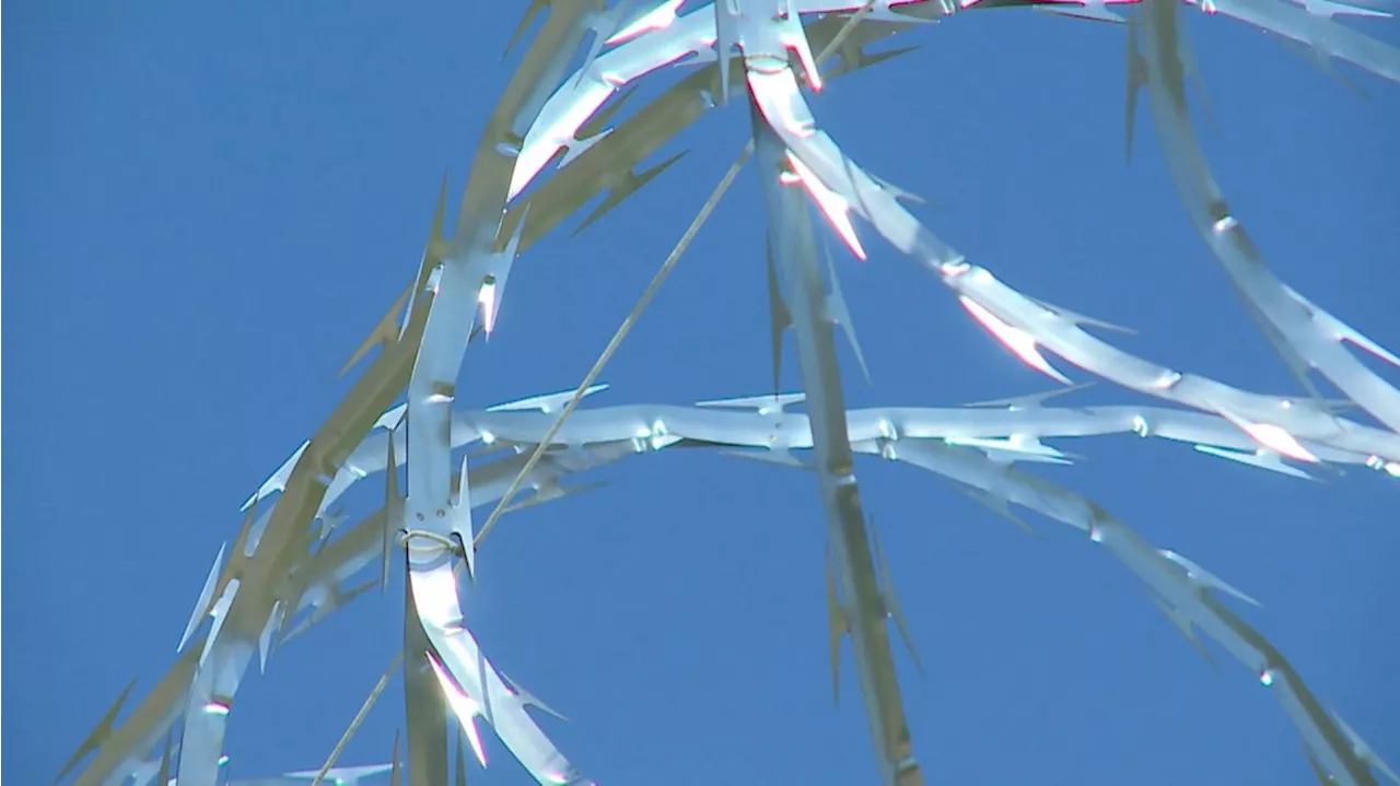 Texas strings concertina wire along New Mexico border to deter migrants