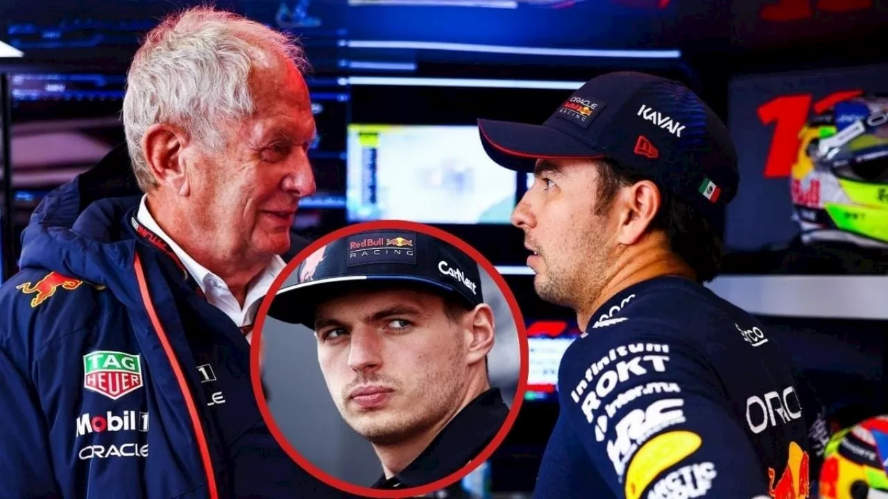 La nueva polémica declaración de Red Bull a Checo Pérez sobre su futuro con Verstappen