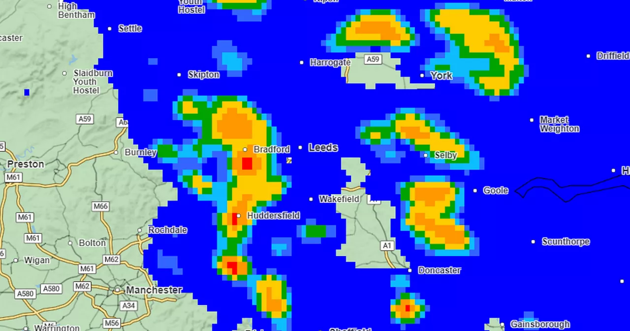 48 hour storm tracker for Leeds as rain and strong winds expected