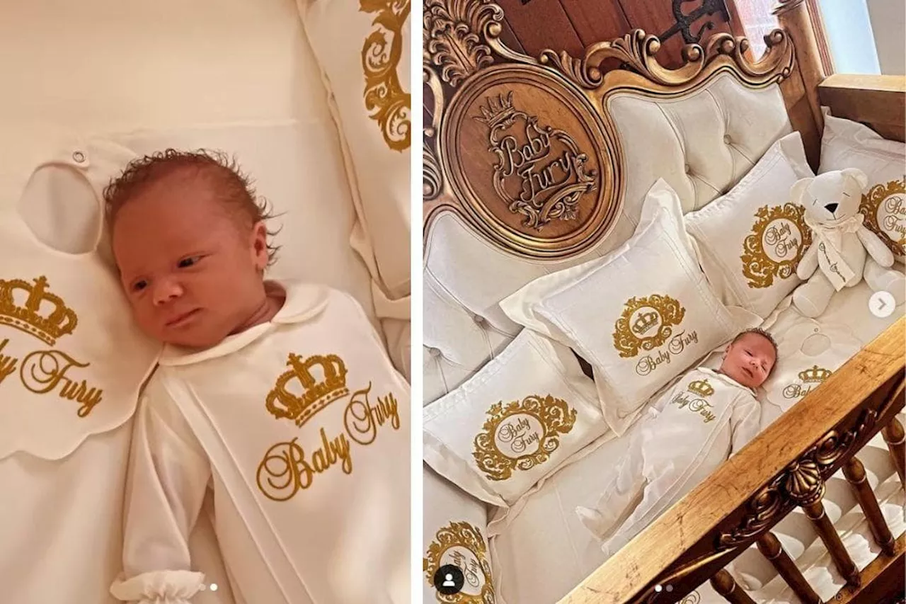 Paris Fury introduces newborn son Prince Rico to the world with first personal Instagram post