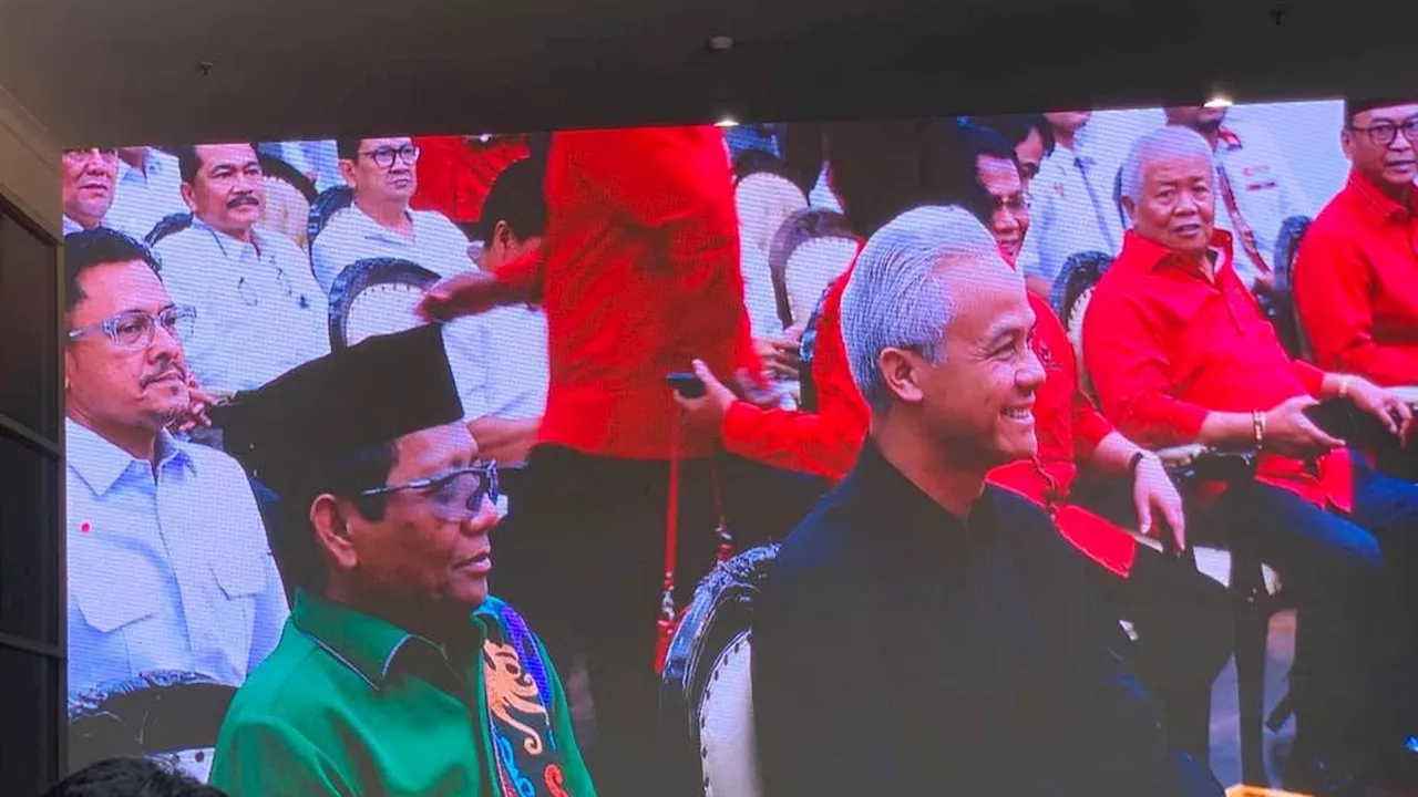 Mahfud MD Resmi Jadi Cawapres Ganjar, Megawati: Pasangan Sahabat Rakyat