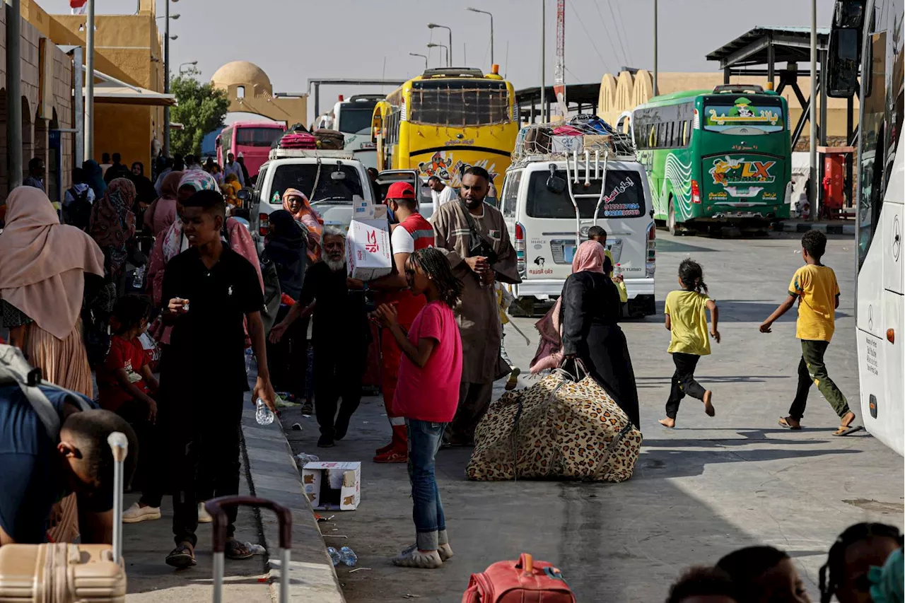 Sudanese seek refuge outside chaotic, war-torn capital