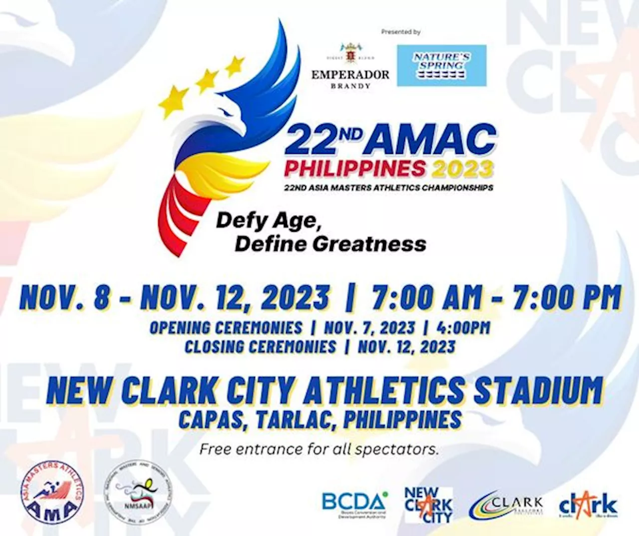 PH to host 22nd Asia Masters Athletics Championships