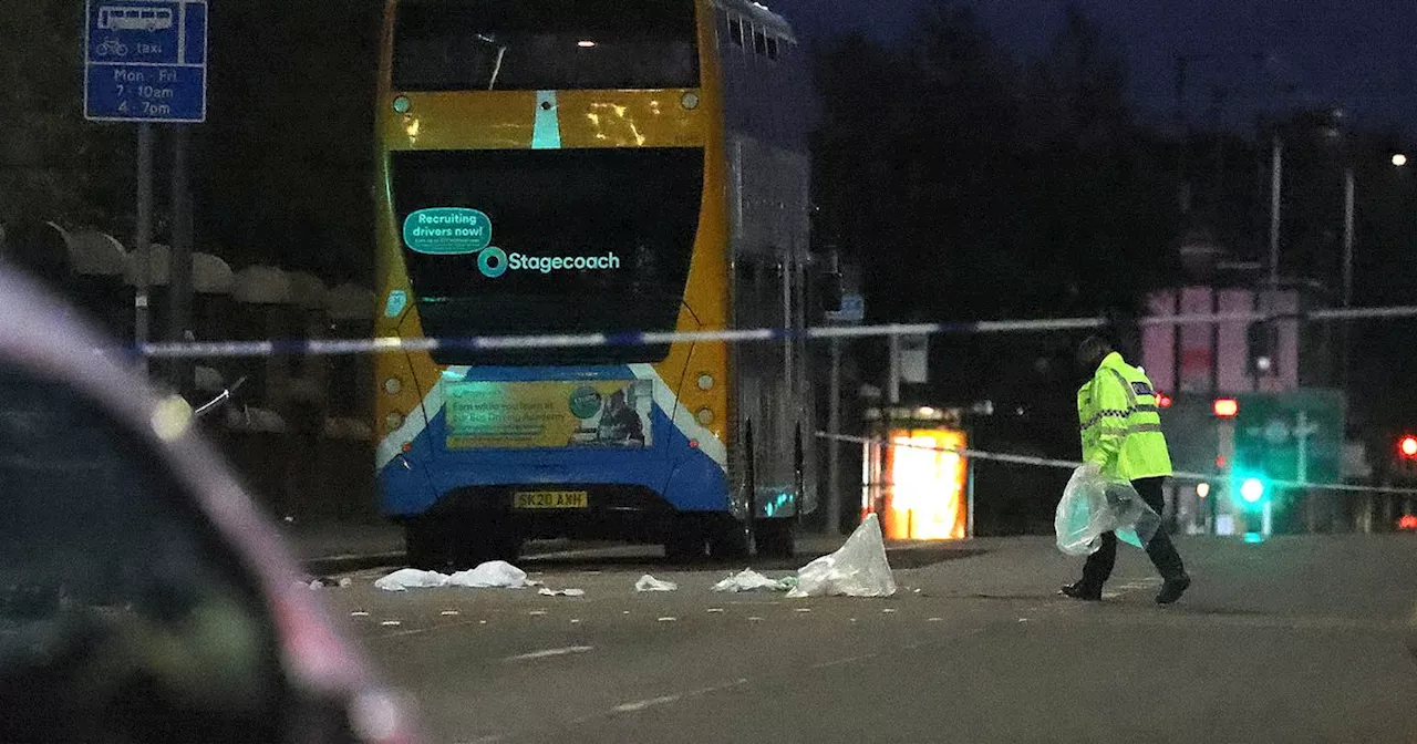 BREAKING: Man dies after being hit by double decker bus in south Manchester