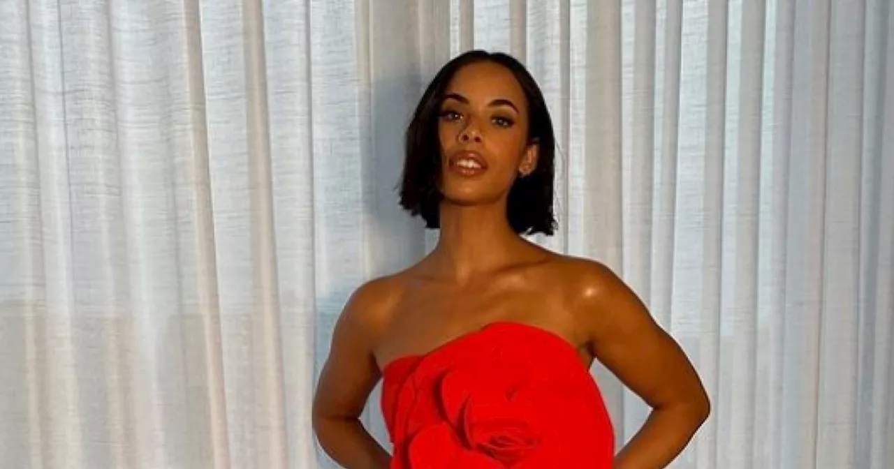 Rochelle Humes leaves husband Marvin 'choking' as all-red look branded 'unreal'