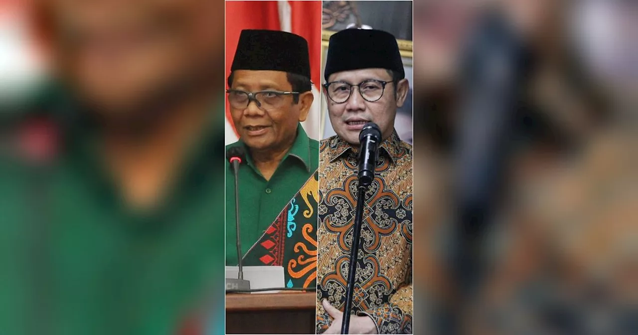 Siap Maju Pilpres 2024, Bakal Cawapres Mahfud MD dan Cak Imin Sama-Sama Tak Punya Utang