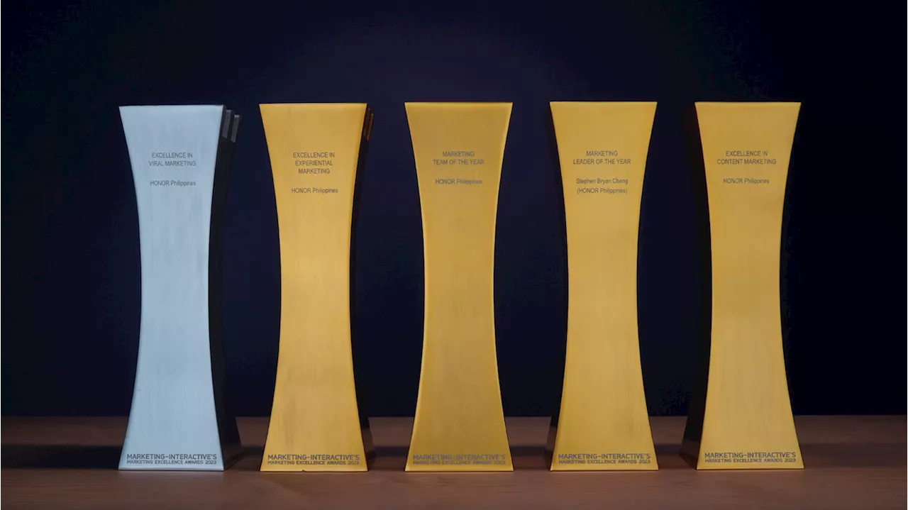 HONOR PH bags 1 Silver, 4 Golds at Marketing Excellence Awards 2023