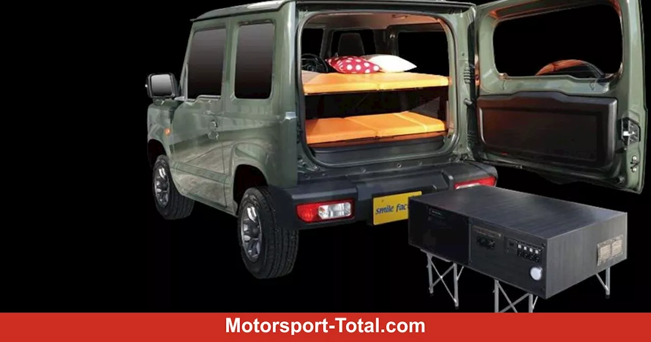 Suzuki Jimny: Neues Camping-Modul für den Gelände-Urlaub