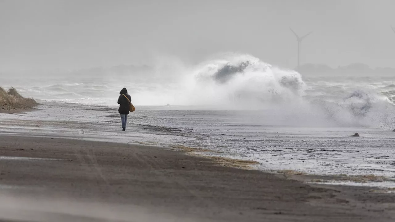 Sturmböen und Hochwasser an der Ostseeküste erwartet