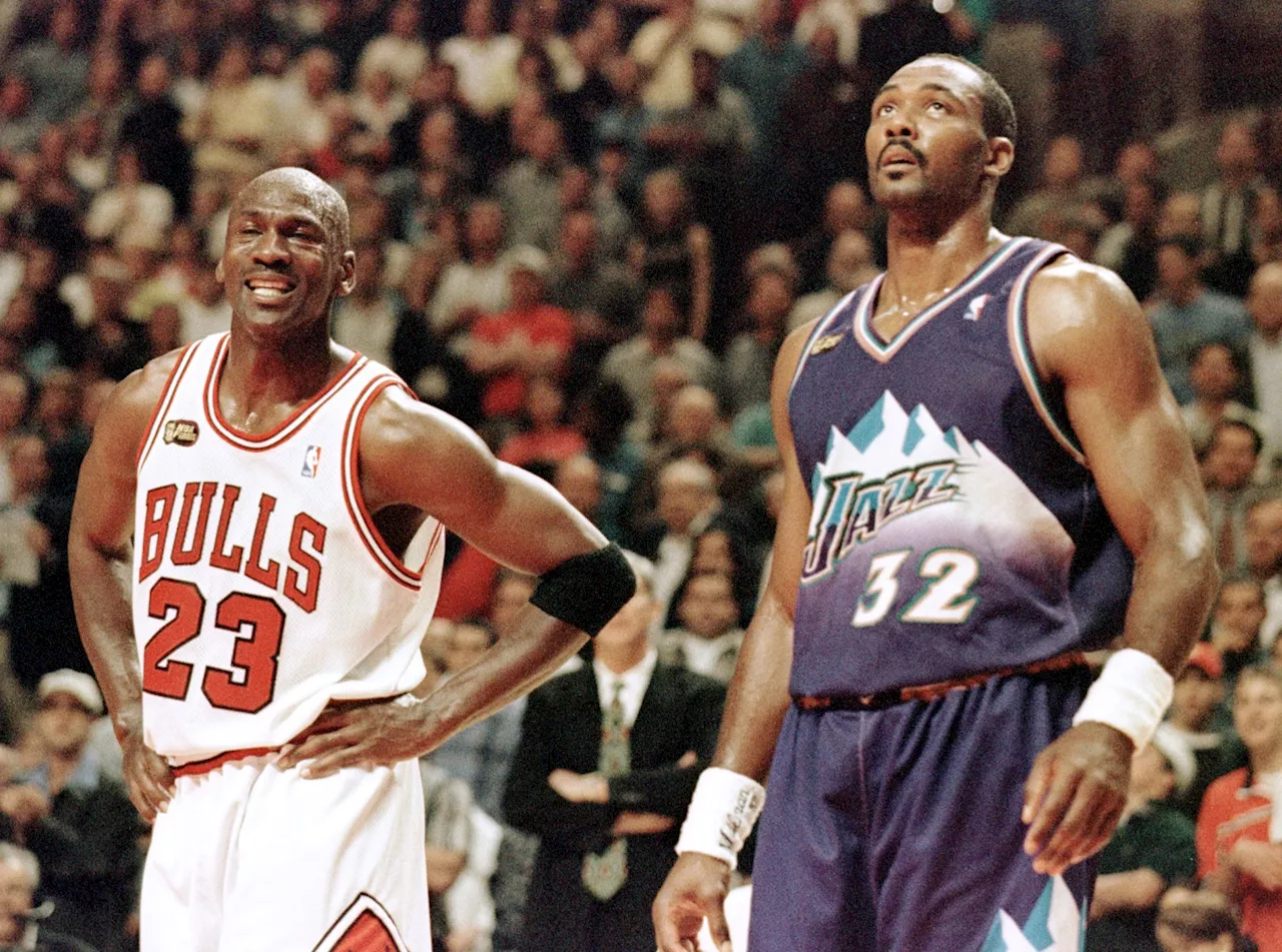 Michael Jordan Still Haunts Jazz Fans, Who Got Air Jordan Shirt Pulled