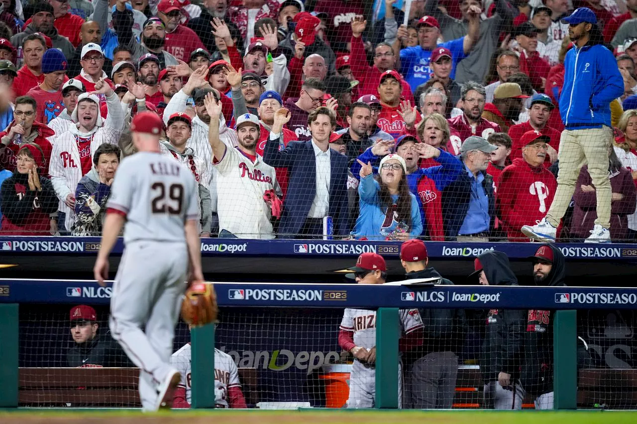 Phillies fans, minus the bad apple who was ‘crushed,’ wreak havoc on Diamondbacks