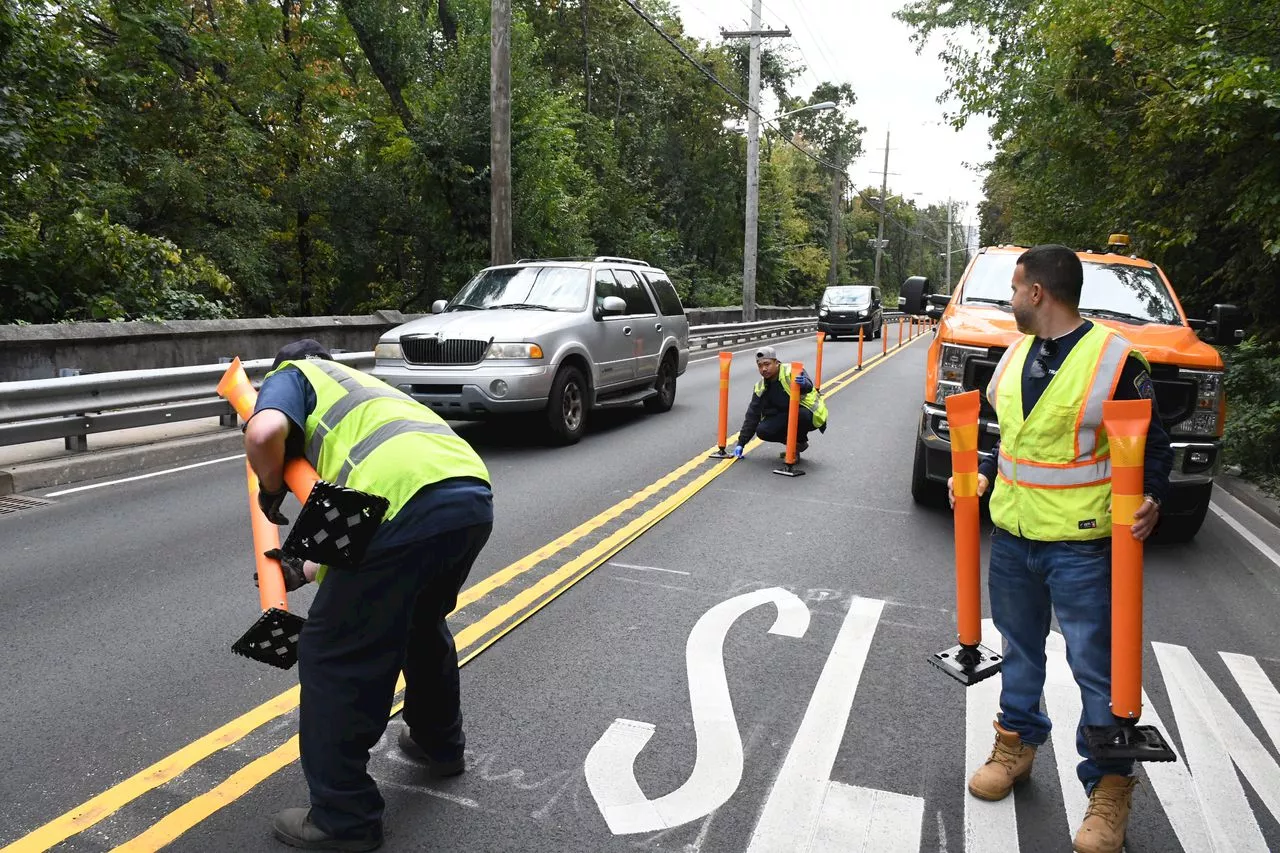 Temporary barrier installed on deadly Jersey City road after latest tragedy