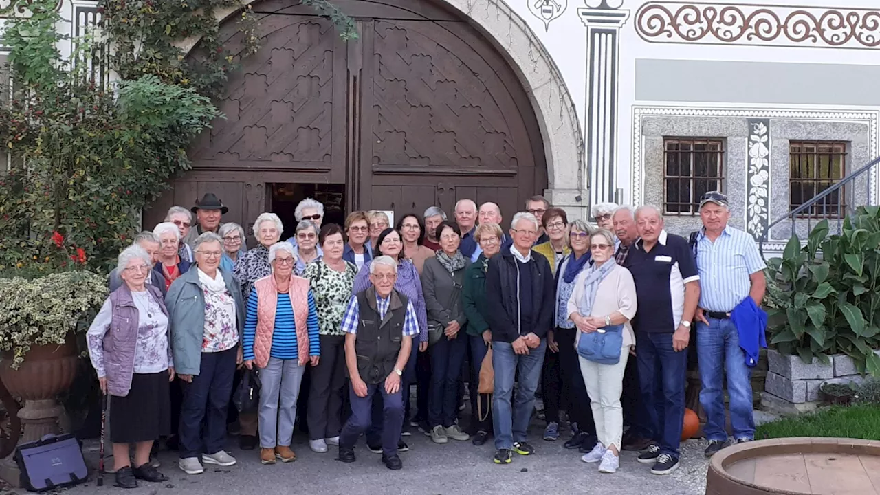 Ober-Grafendorfer Senioren unterwegs in Oberösterreich