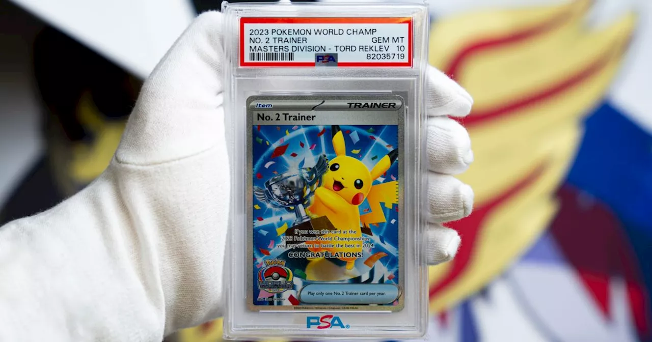 Rare Pokemon card to be sold for up to £250,000