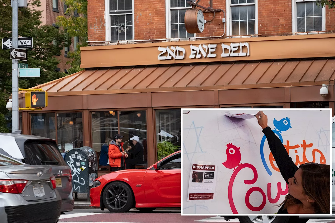 Iconic Jewish NYC deli outraged to learn more swastikas found across the street