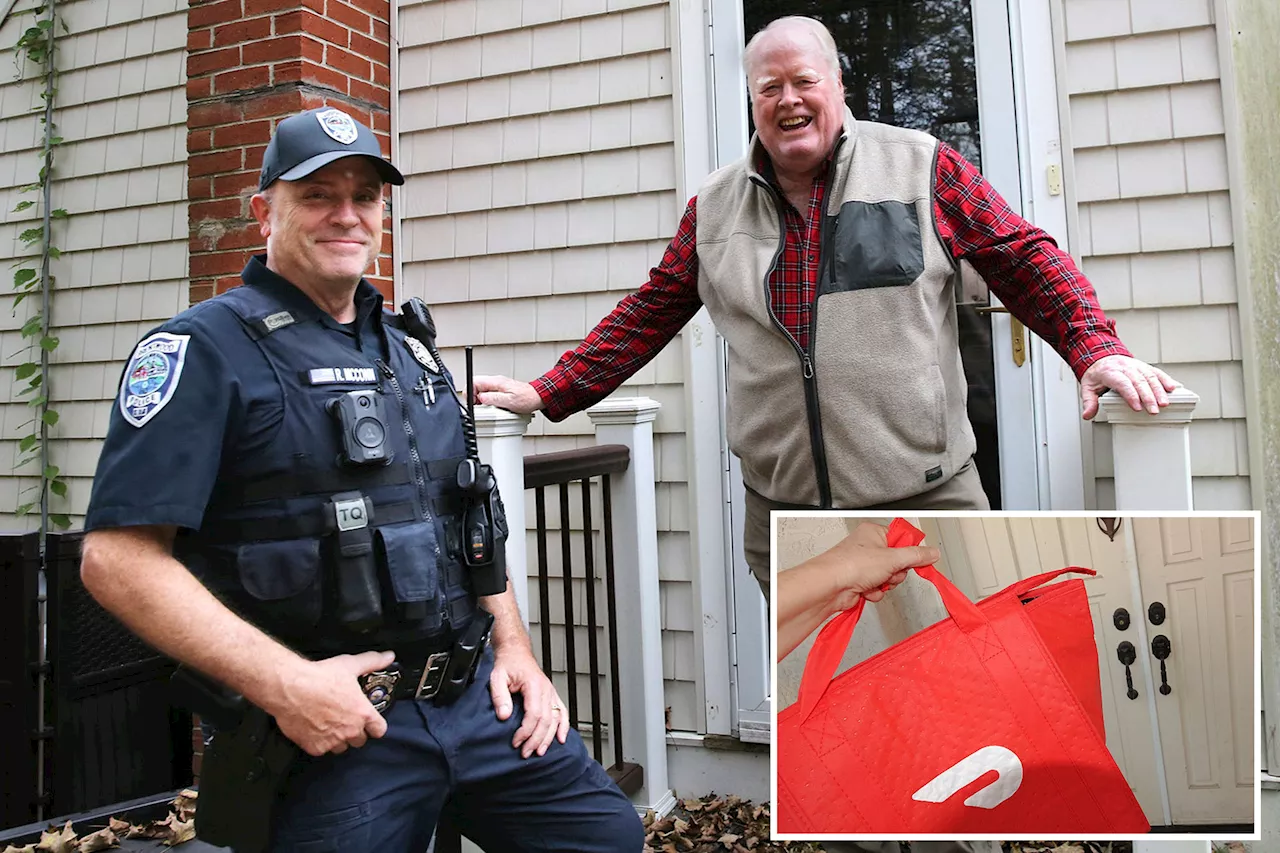 New Hampshire cop completes DoorDash delivery after pulling over driver for speeding