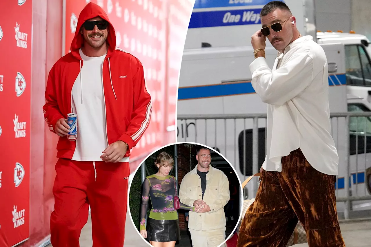 Why it takes Travis Kelce at least three hours to select a game-day outfit