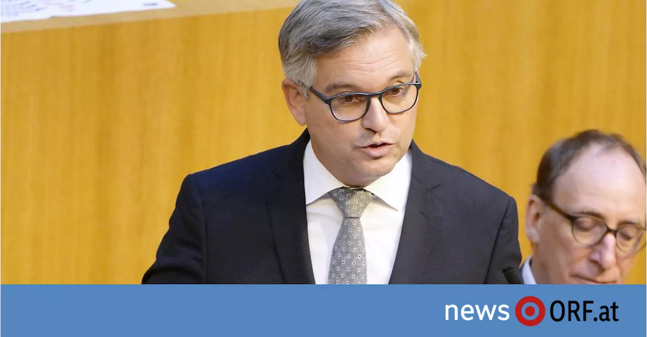 Trotz Rezession: Brunner setzt in Budgetrede auf Optimismus