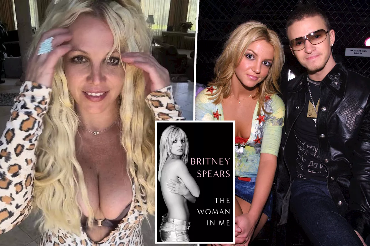 Britney Spears' book shoots to No. 1 after Justin Timberlake abortion bombshell