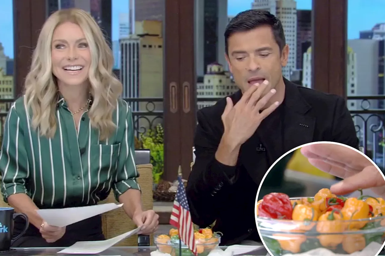 Kelly Ripa, Mark Consuelos recall ‘dangerous’ spicy pepper accident that led to burned private parts