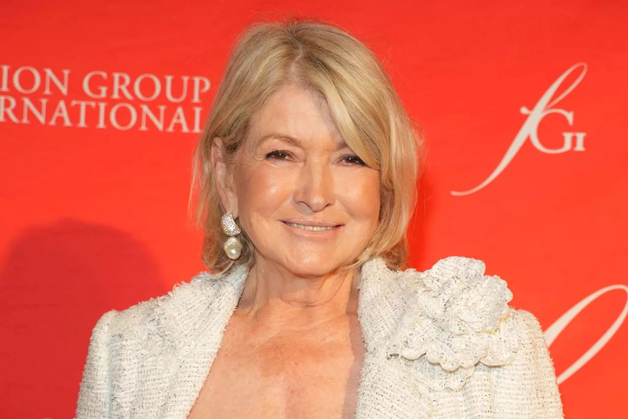 Martha Stewart Shines in a ‘Sparkly Suit’ Covered in Sequins at Glitzy New York Fashion Gala