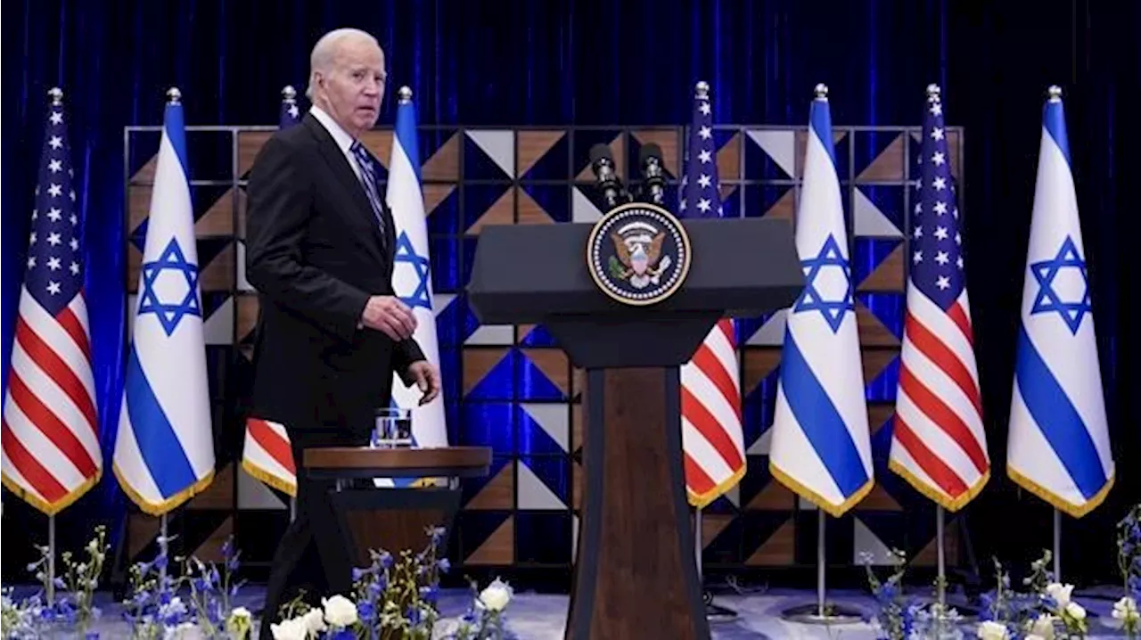 Biden says Israel has agreed to allow humanitarian assistance to move into Gaza from Egypt