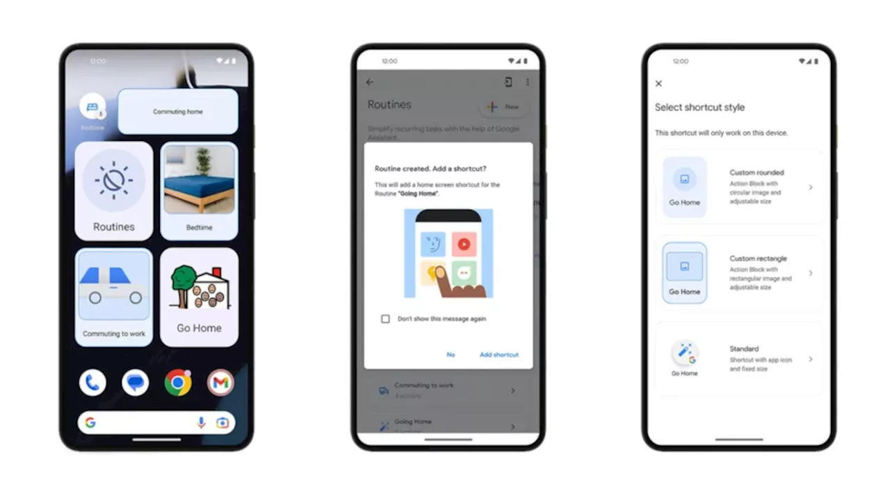 Google introduces new options to customize Assistant Routines