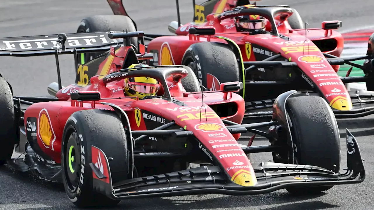 Carlos Sainz teases mouth-watering Ferrari title battle with Charles Leclerc