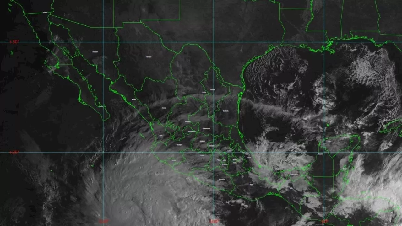 'Norma' se intensificará a Huracán Categoría 1; habrá lluvias intensas en cuatro estados