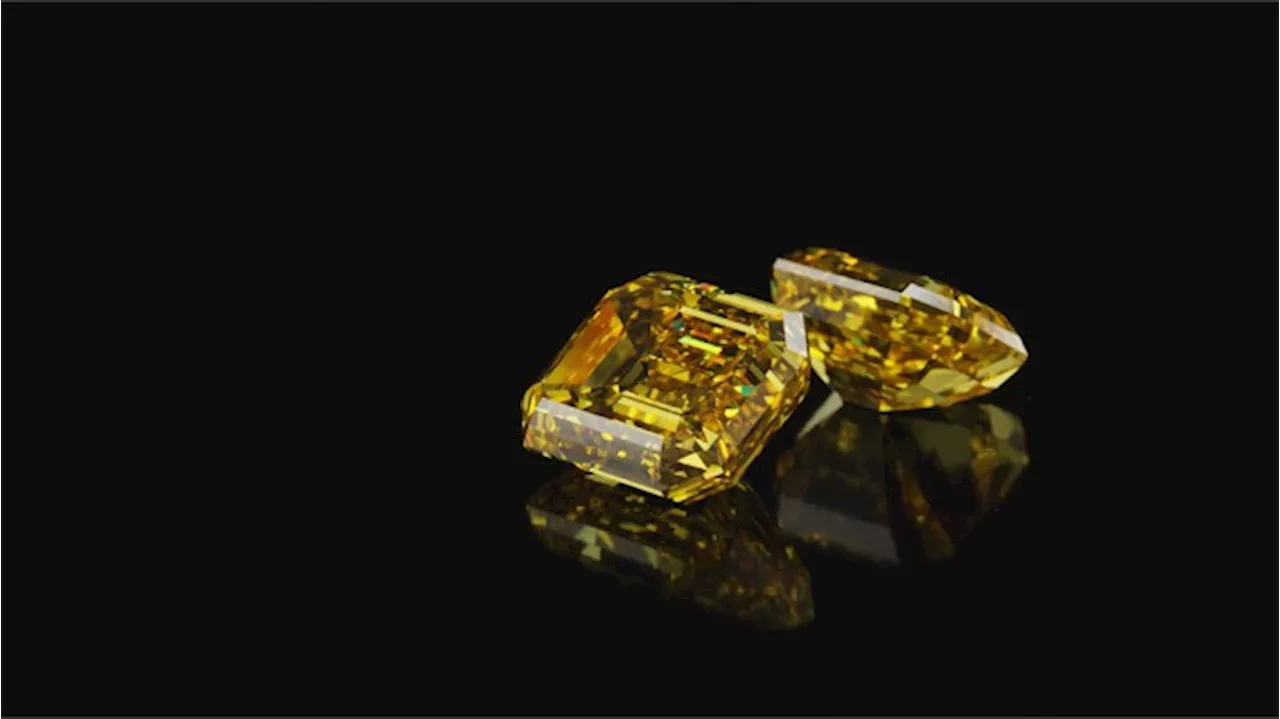 Tiffany & Co. Transforms 71-Carat Rough Yellow Diamond Into Two Stones