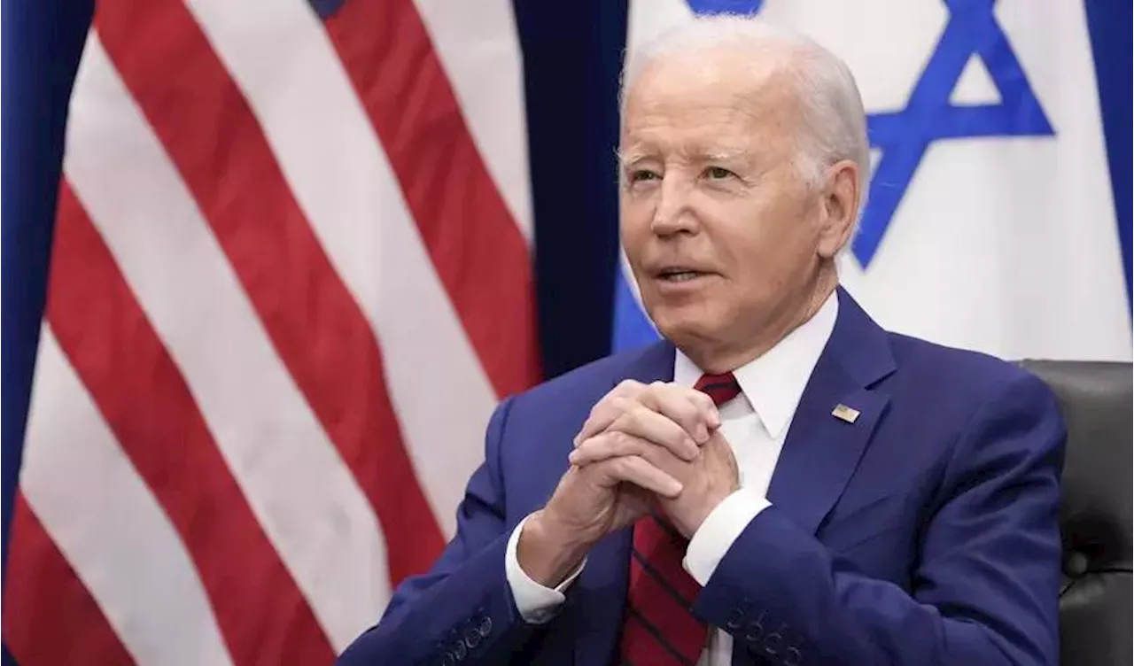 U.S. President Joe Biden touches down in Tel Aviv for lightning wartime visit