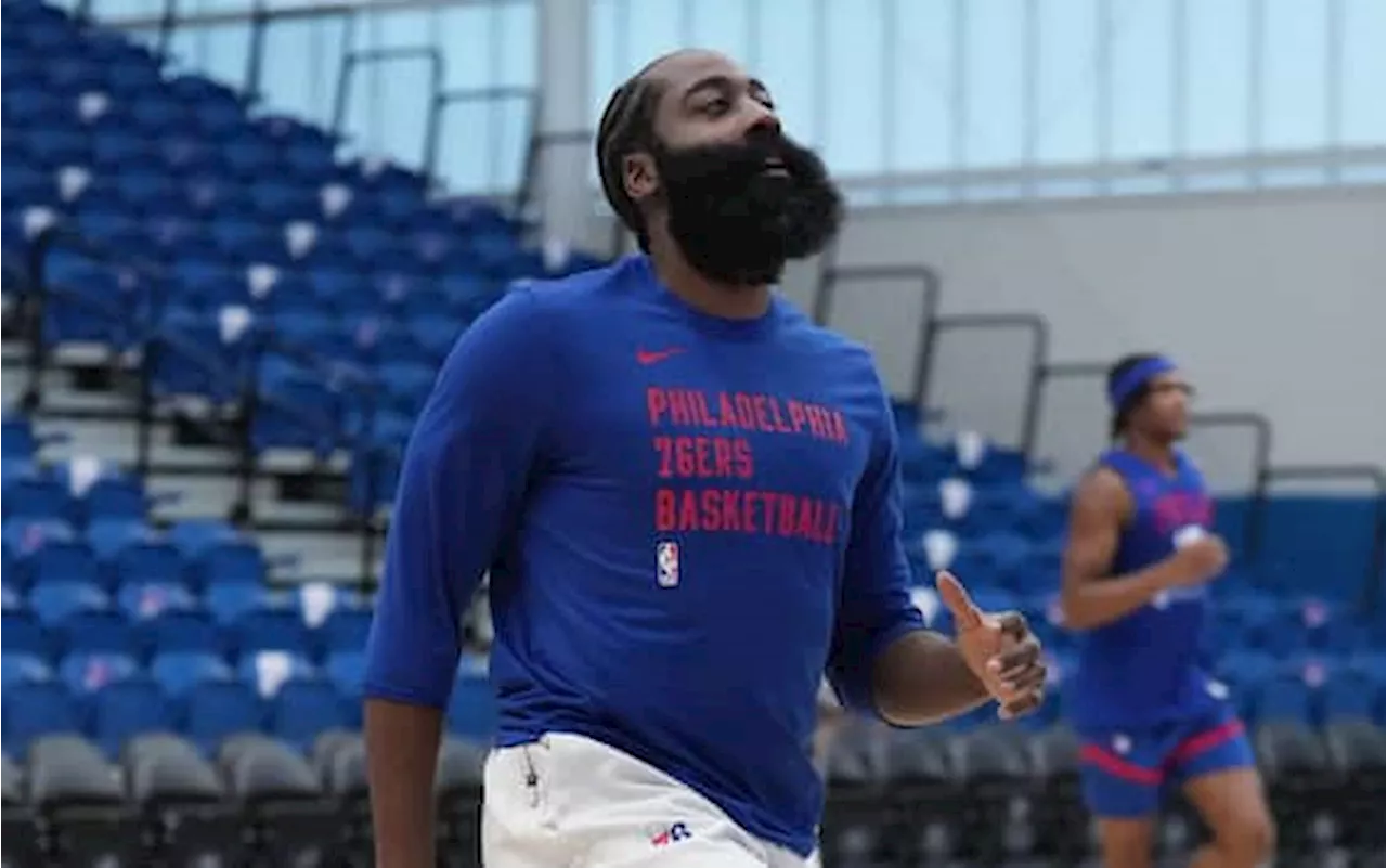 NBA, James Harden ha giocato solo una partitella coi Sixers finora