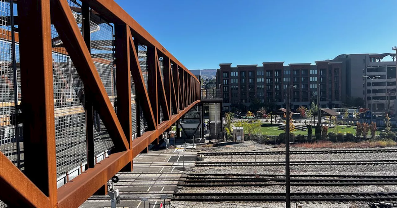 New 300 North pedestrian bridge opens, connecting Salt Lake City’s east and west sides