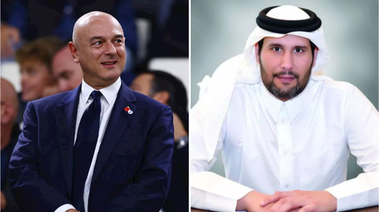 Sheikh Jassim 'could launch takeover bid for Tottenham' after failed Man Utd bid