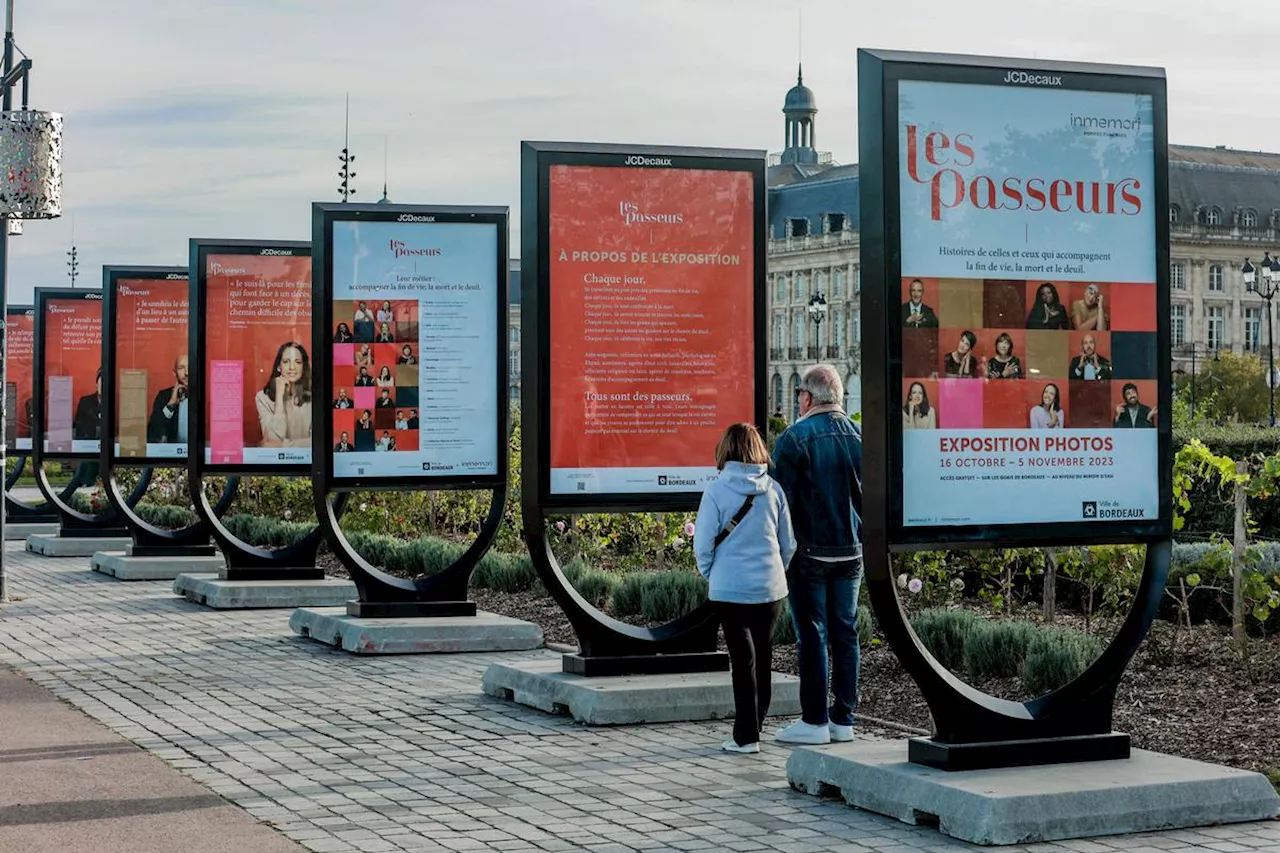 Bordeaux : sur les quais, une exposition qui brise le tabou de la fin de vie