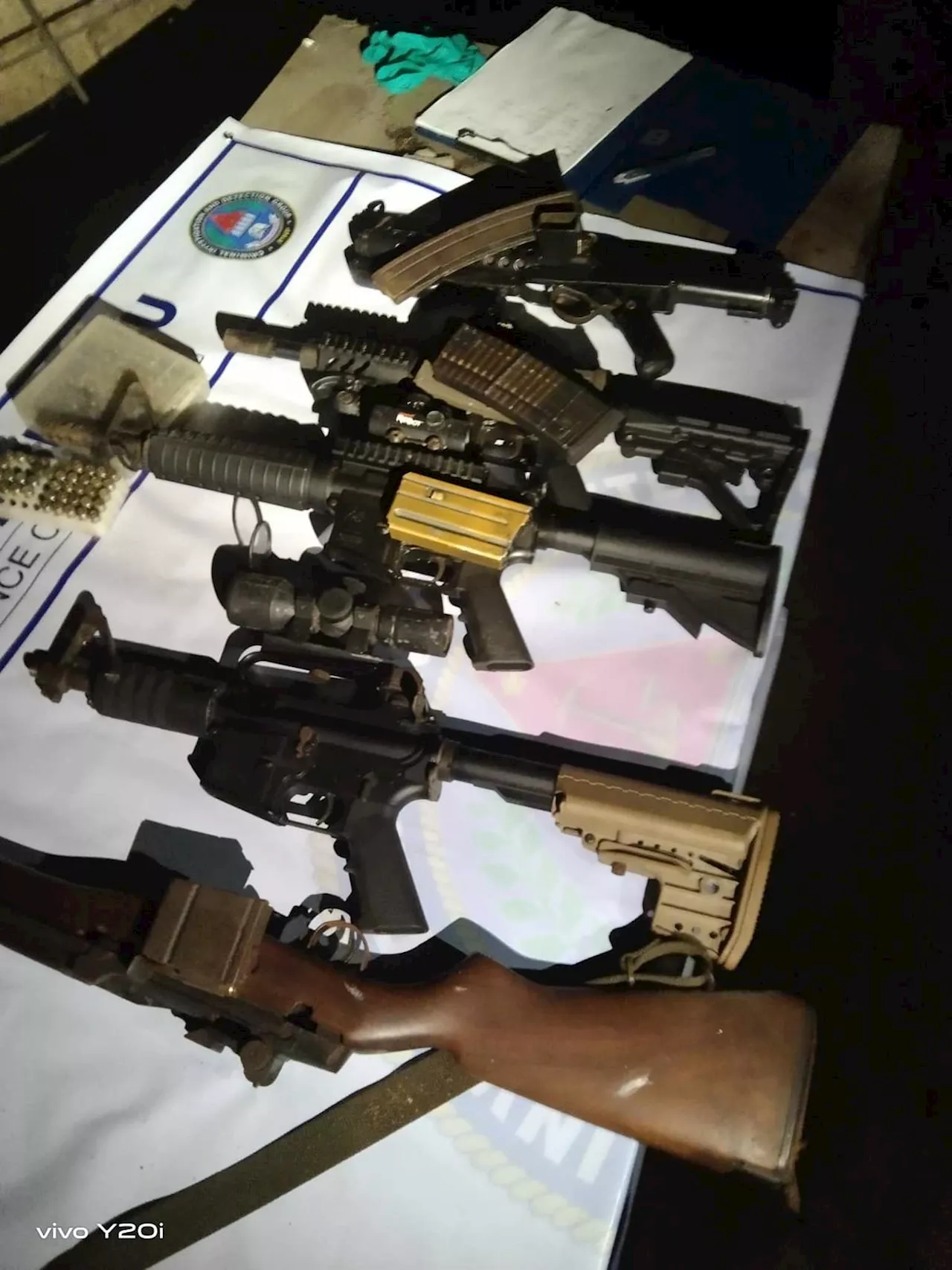 Numerous firearms, ammo seized in Toledo City raid