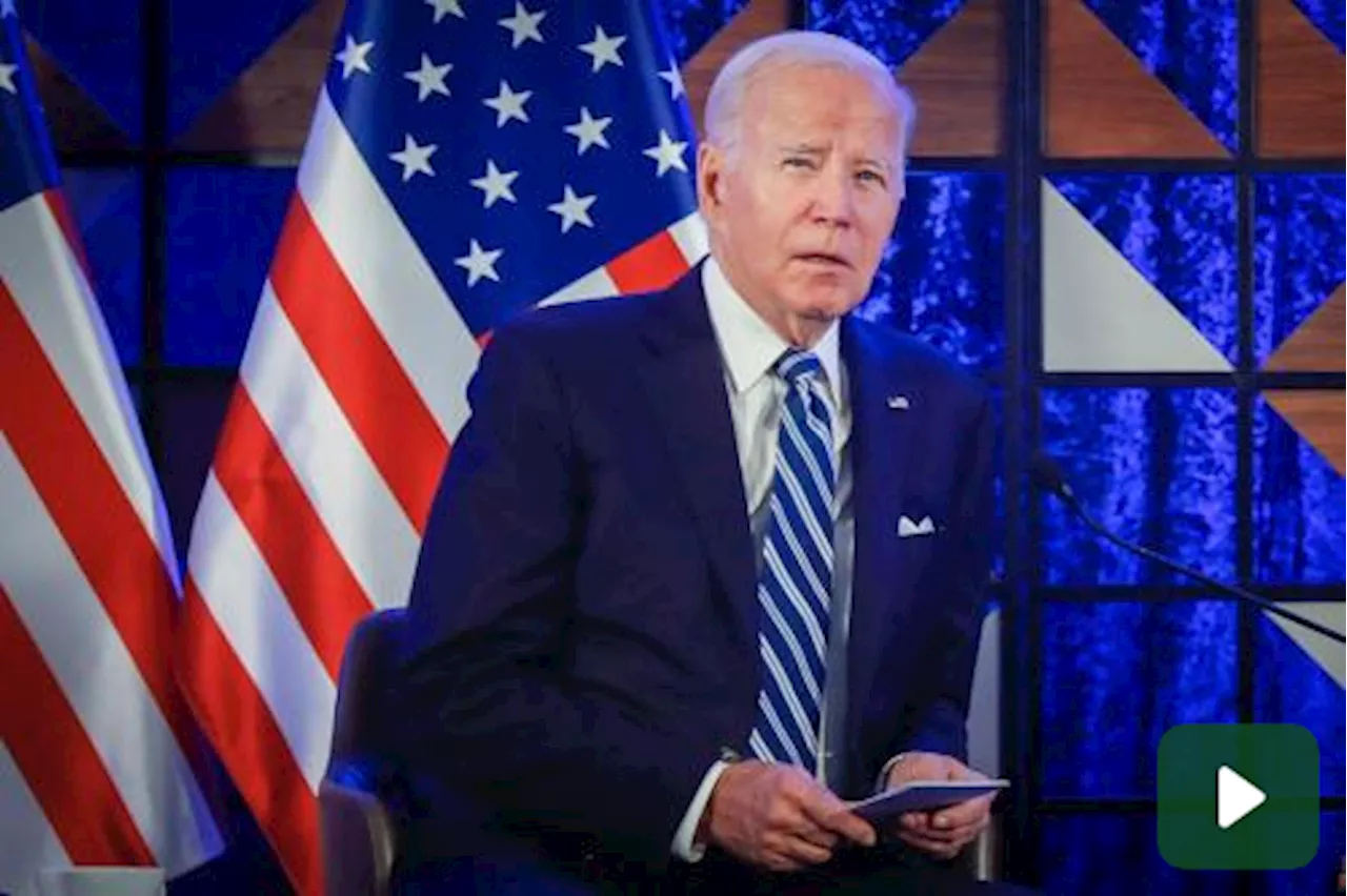 Biden: 'Gli Stati Uniti accanto a Israele, ma non dimentichiamo le vittime civili a Gaza'