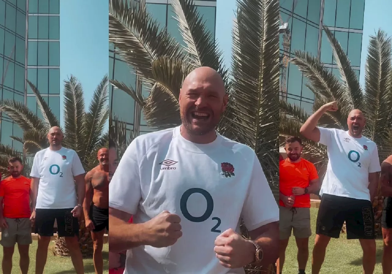 ‘Smash the South Africans’: Tyson Fury wants England to smash the Springboks [Watch]