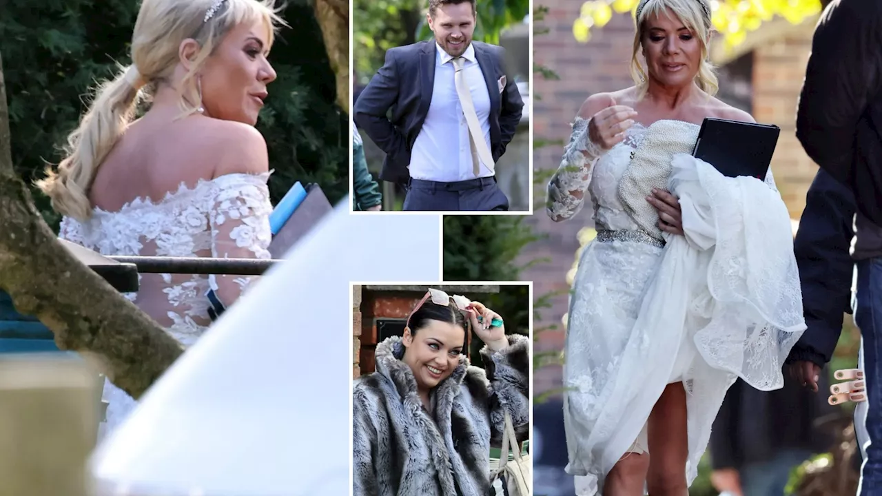 First look at Sharon and Keanu’s EastEnders wedding as Walford stars don their glad rags for huge bash...