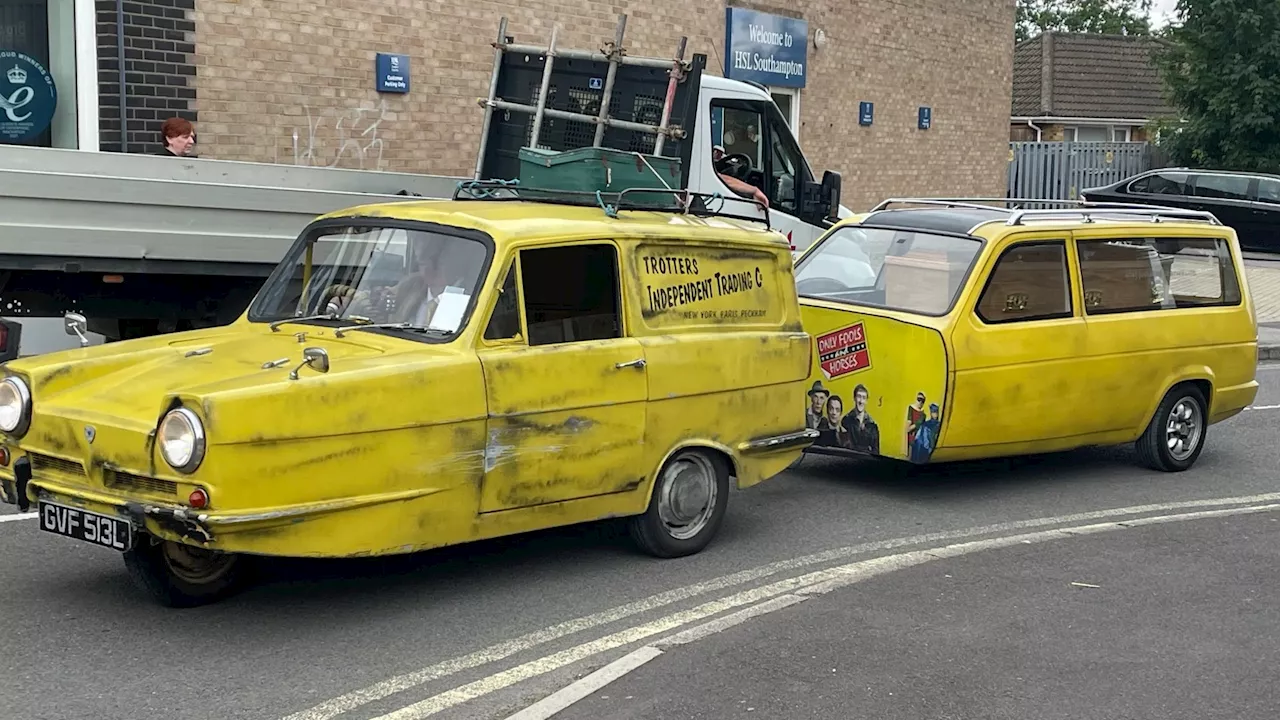 Only Fools megafan gets dream send-off as his coffin is driven by perfect replica of Del Boy’s t...