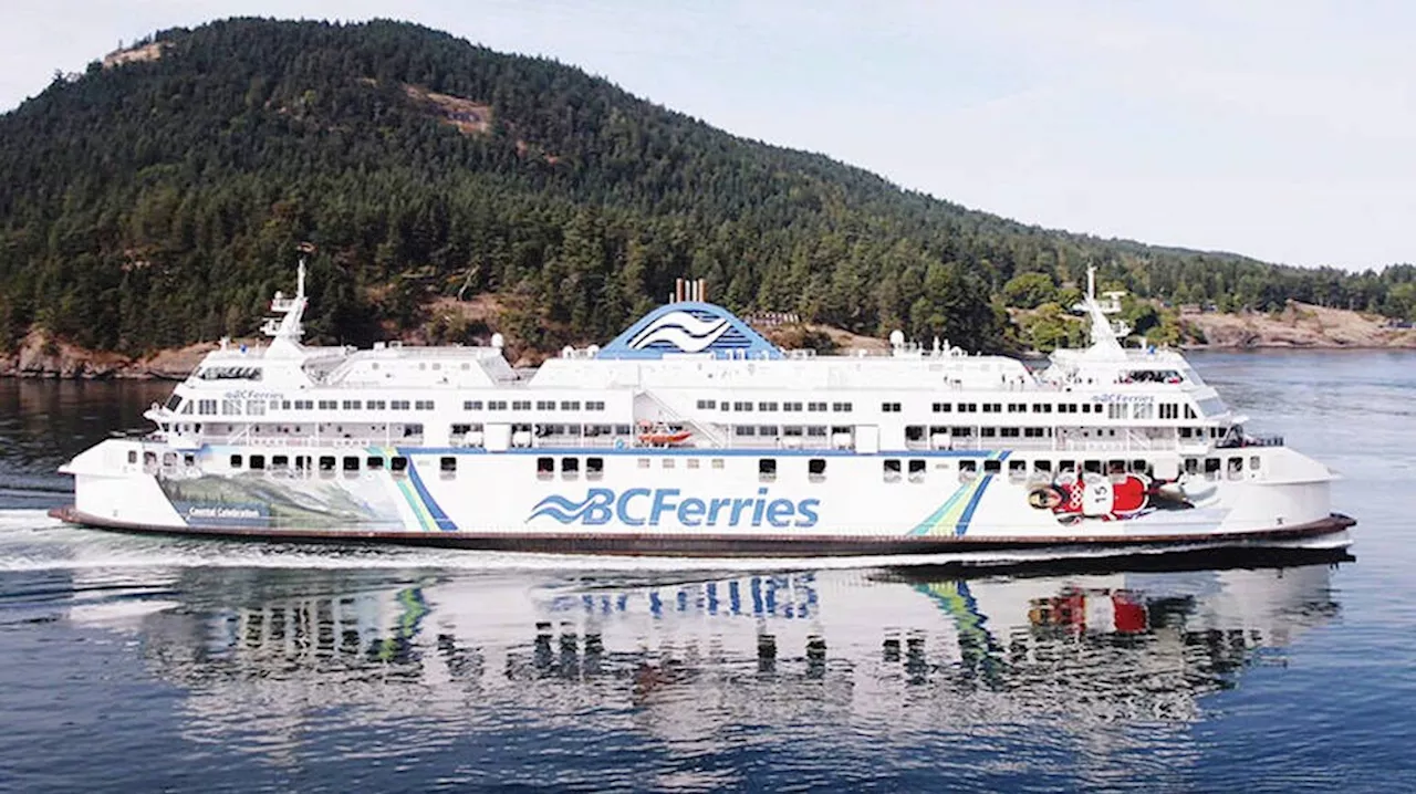 Ferry out for repair brought back into service early on Swartz Bay-Tsawwassen route