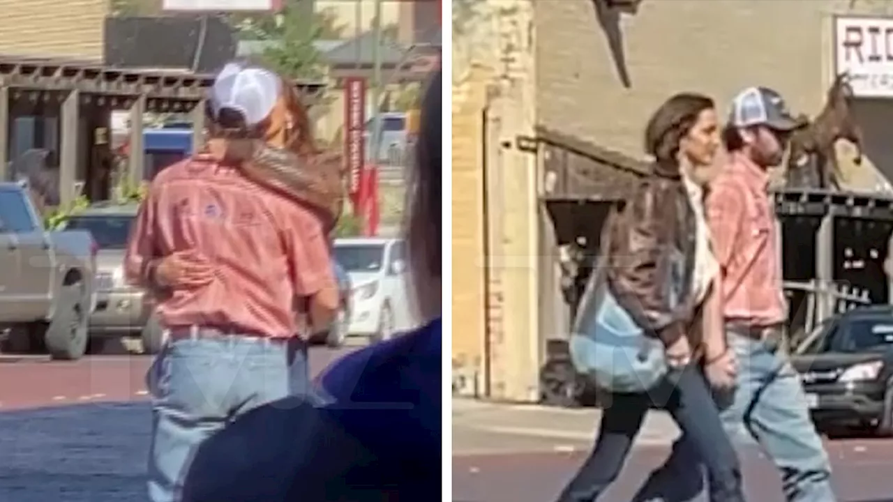 Bella Hadid Making Out With Real-Life Cowboy Adan Banuelos