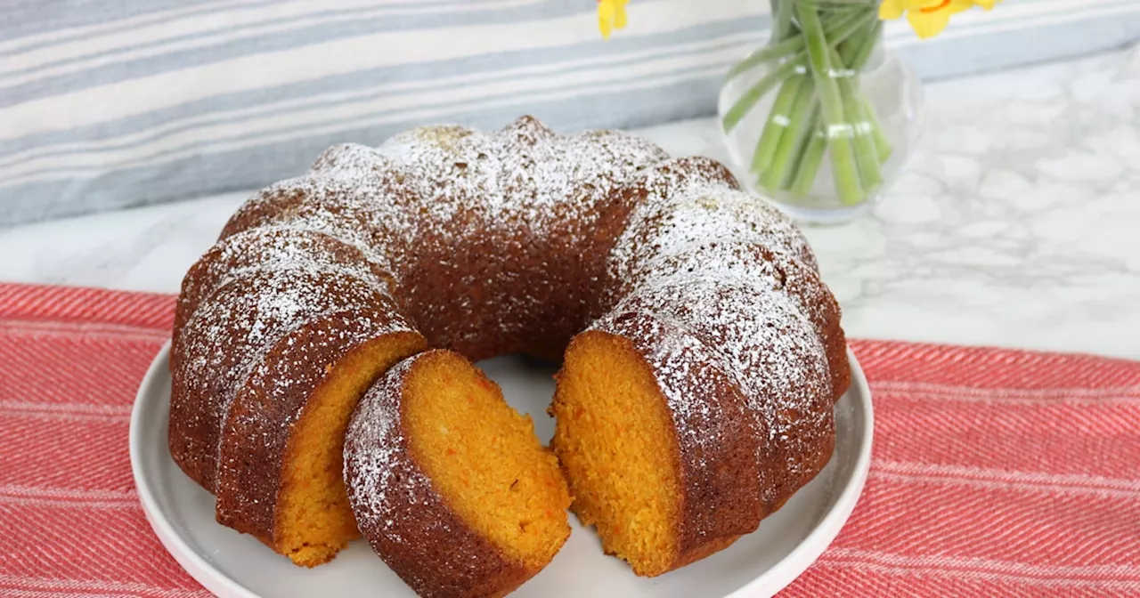 Carrot-Ginger Bundt Cake Recipe