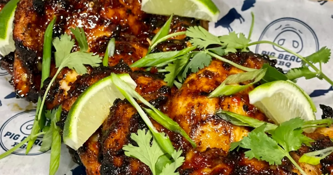 Spicy Grilled Chicken Thighs with Sweet Chili Sauce Recipe