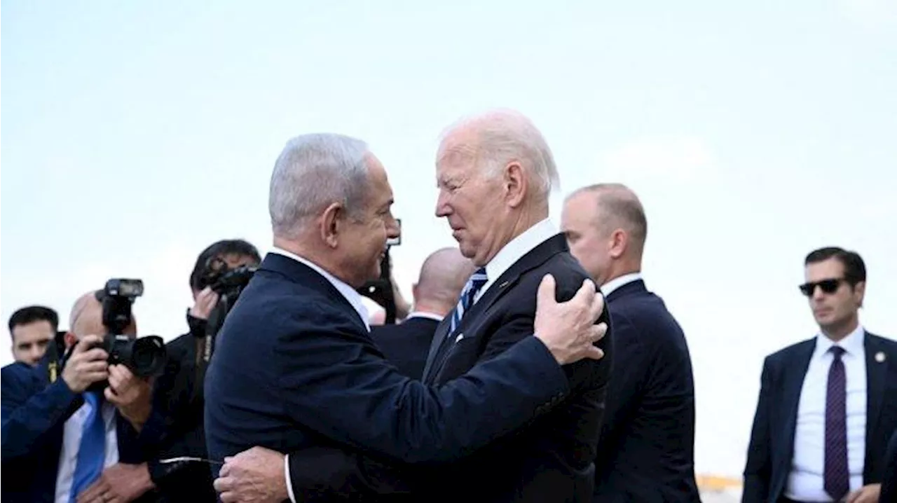 Joe Biden Tiba di Tel Aviv, Dukung Narasi Israel soal Pelaku Pemboman di RS Gaza