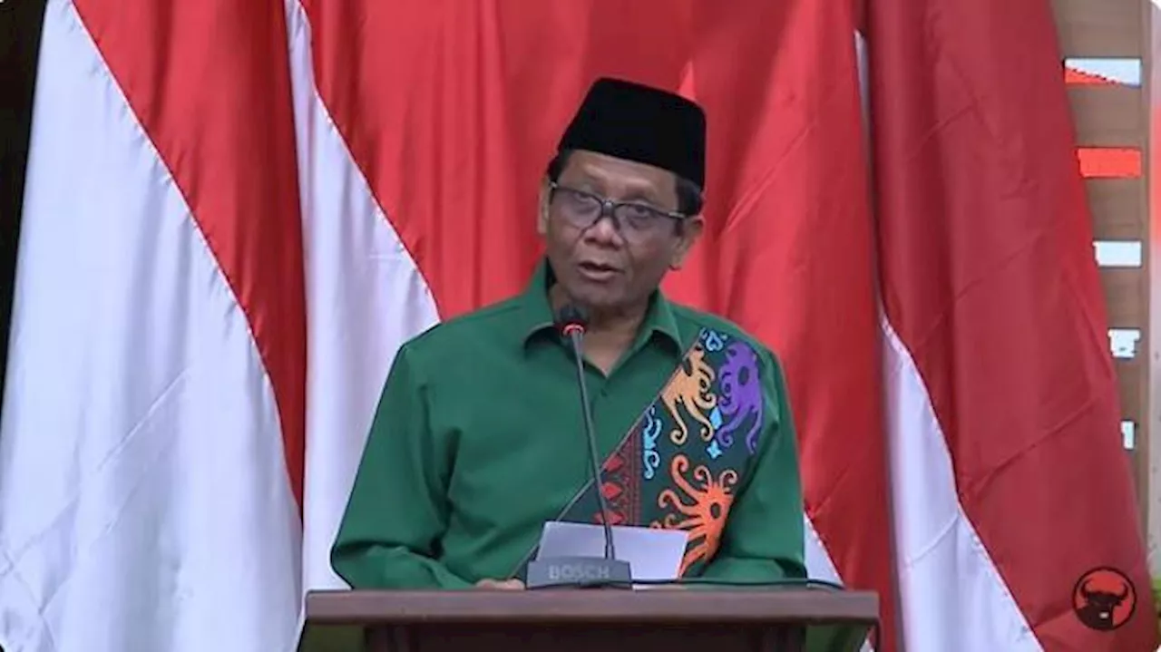 Mimpi Mahfud MD usai Jadi Cawapres Ganjar: Wujudukan Impian Bung Karno hingga Indonesia Emas 2045