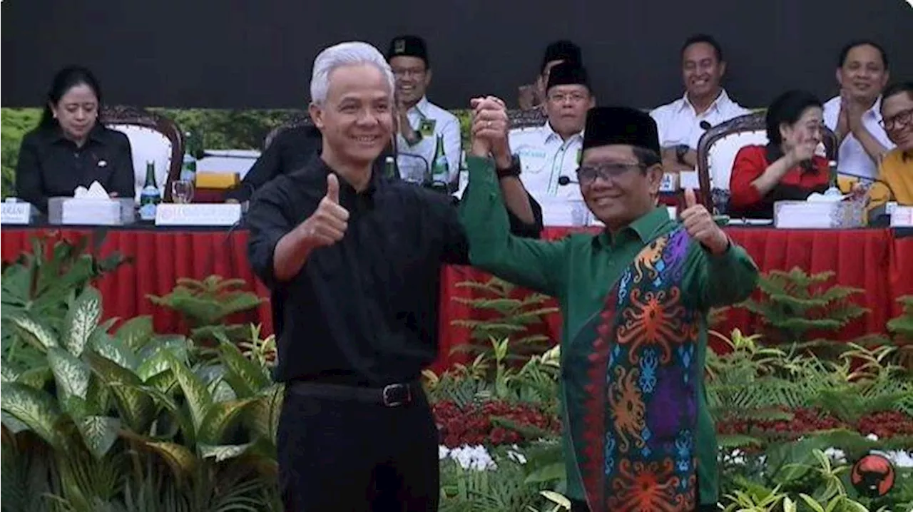 PDIP: Pendaftaran Ganjar-Mahfud ke KPU RI pada Kamis 19 Oktober