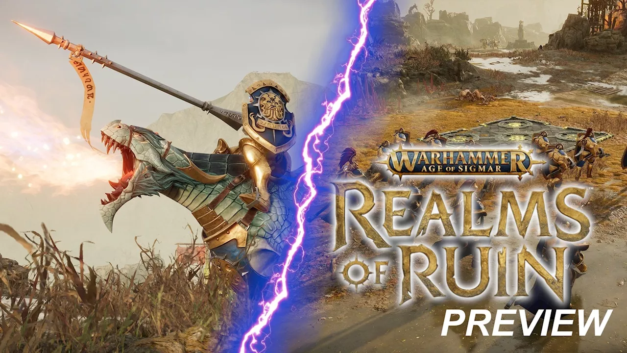 Warhammer Age of Sigmar: Realms of Ruin preview: Solid gold strategy