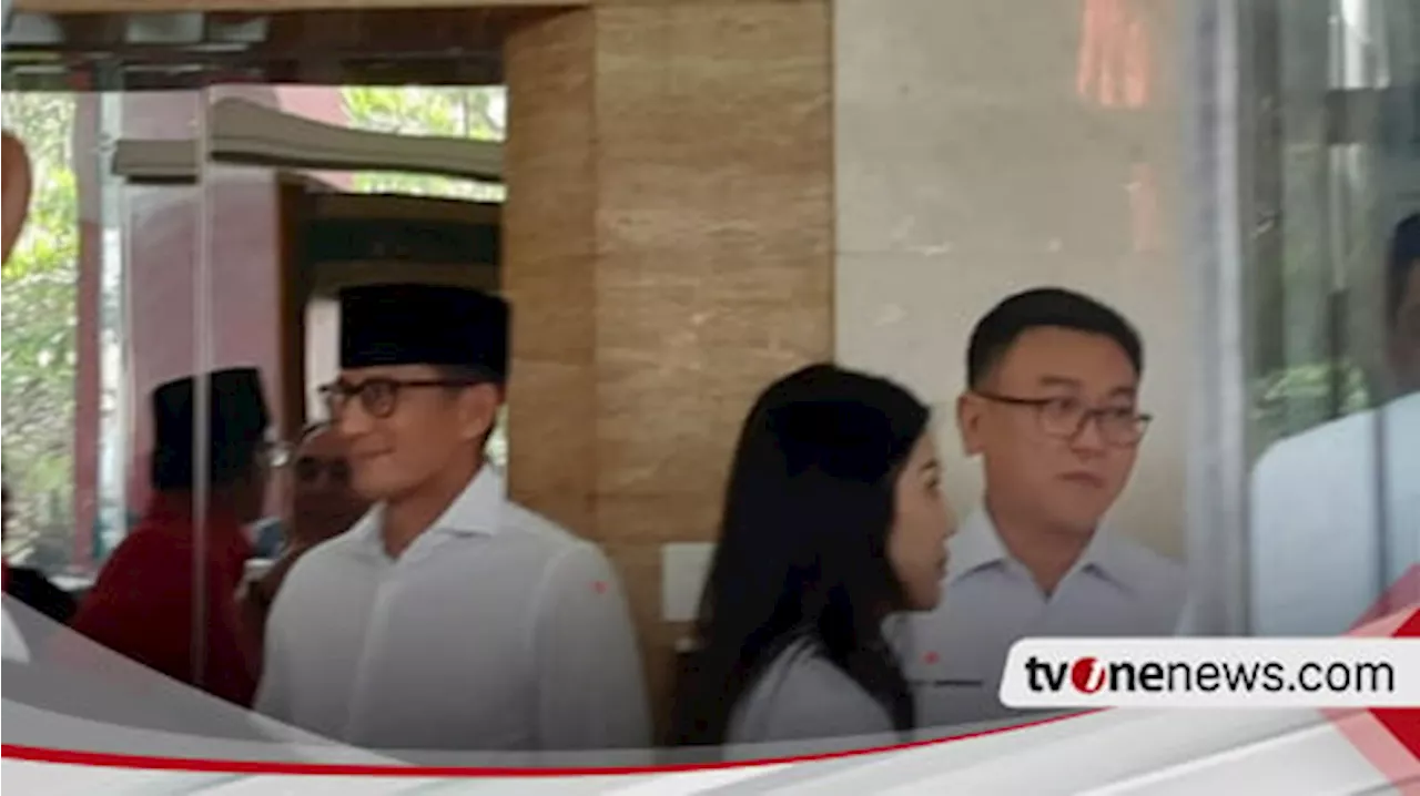 Gagal Jadi Cawapres, Sandiaga Uno Beri Selamat ke Ganjar-Mahfud